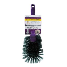 Azuma Brush Gravestone Corner Wash Brush Total Length: Approx. 11.0 inches (28 cm) For Removing Moss and Muddy Dirt PY654