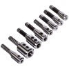 Shars 8 PCS Precision R8 End Mill Tool Holder Set