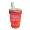 FabaCare Drinking Cup with Two Lids, Grooved Cup, Sippy Cup,