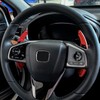 Thenice for Honda Civic Aluminium Alloy Shift Paddle Steering Wheel