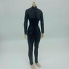 Perfeclan 1/6 Scale Women Figure PU Leather Jumpsuit Costume, Miniature