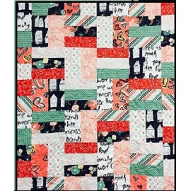 Villa Rosa Designs Busy Bee Quilt Pattern- A Fat Quarter Quilt