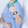 PINDOWS Watches for Women's Men, Sports Analog Watches for Nurses,