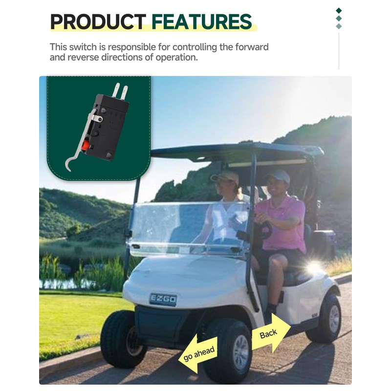 Generic 72736G01 Limit Microswitch UP EZGO Forward Backward Control Forward/Reverse