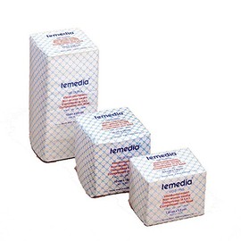 Holthaus Medical Wound Dressings Temedia, Compress Wound Dressing Gauze – 4 ply Non-Sterile, 100St gr