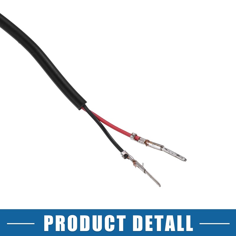 X AUTOHAUX Universal Car Spoiler with Red LED Light 47.2"/1.2m