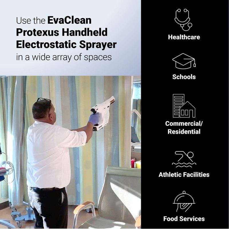 Single Nozzle - 60-micron for EvaClean Protexus Electrostatic Sprayer -