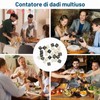 28 Pezzi contatori cubi The Gathering Accessories, contatori Dadi d6,