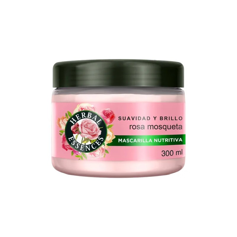 Mascarilla Capilar Herbal Essences Rosa Mosqueta 300 ml