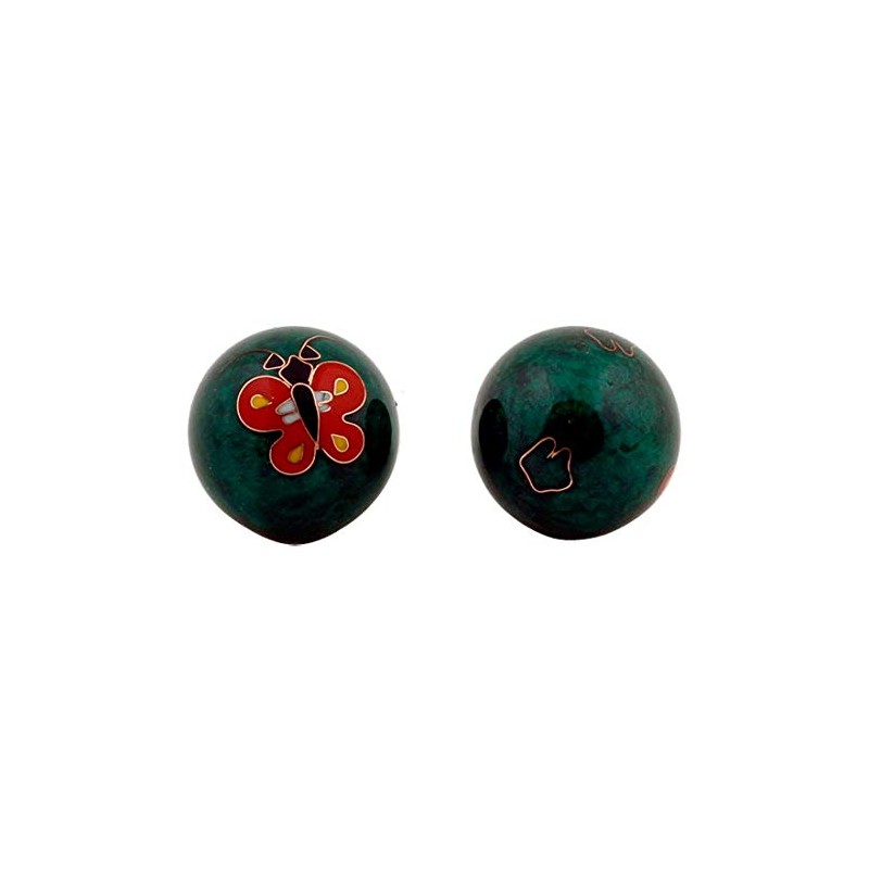 QiGong Singing Ball 1 Pair with Sound Mechanism, Meditation Ball,