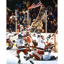 1980 USA Olympic Gold Medal Hockey Team Miracle On Ice Unsigned 8x10 Photo