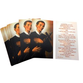 Westmon Works St Gerard Holy Card Bulk Pack Prayer to Catholic Patron Saint of Pregnancy, Set of 10