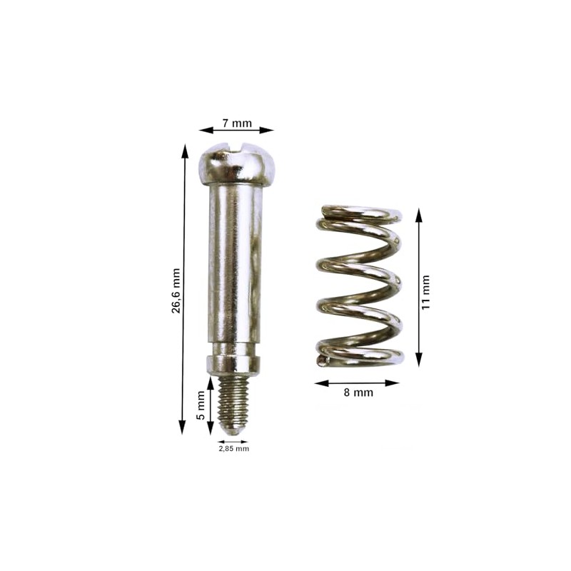 AABCOOLING BP775 Screw 4X for CPU Heatsink Screws Silver Socket