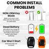USA-Made for Honda Key Fob Shell | Crack-Resistant & Durable