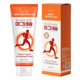 Chondroitin MSM Magnesium 스포츠마사지 콘드로이친 MSM 마그네슘 손가락관절 종아리뭉침 바르는 발열크림 Sports Massage Chondroitin MSM Magnesium Finger Joint Calf Tightness Warming Cream