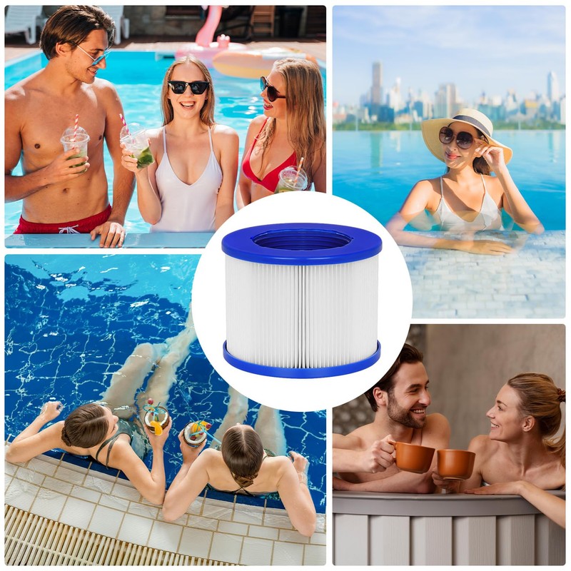Hot Tub Replacement Filter Cartridges, for Inflatable Hot Tubs &