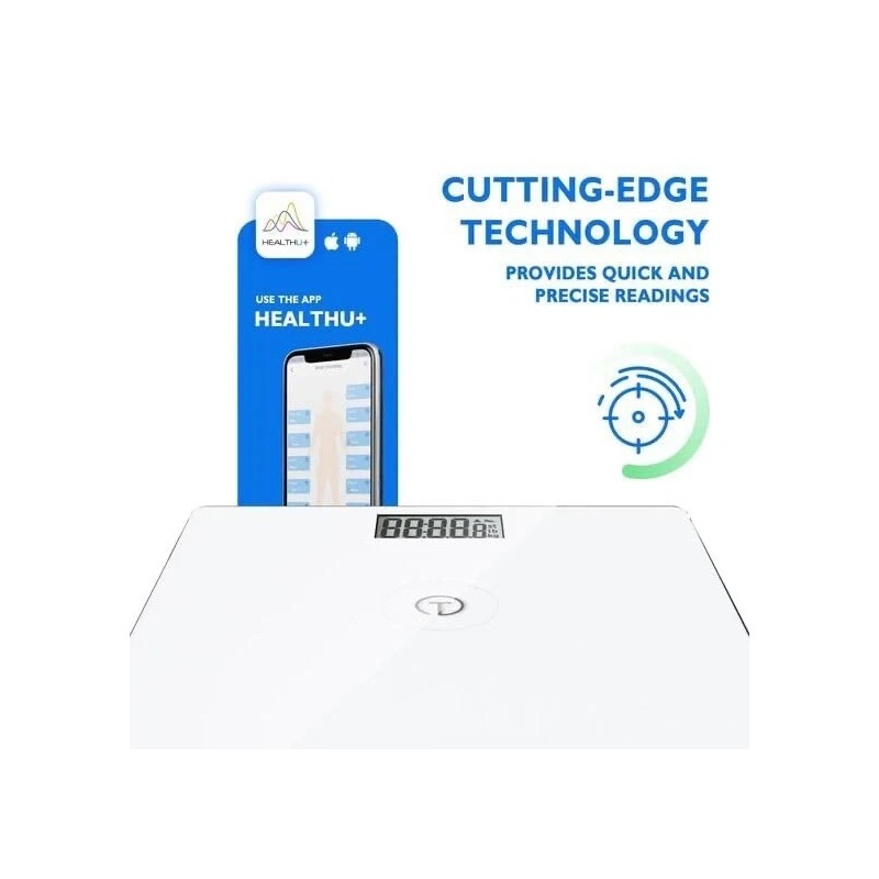 T Electronics Digital Scale for Body Weight up to 440lbs