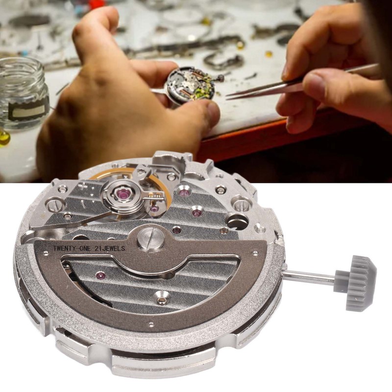 82S7 Automatic Mechanical Movement 24 Hour High Accuracy 21 Jewels