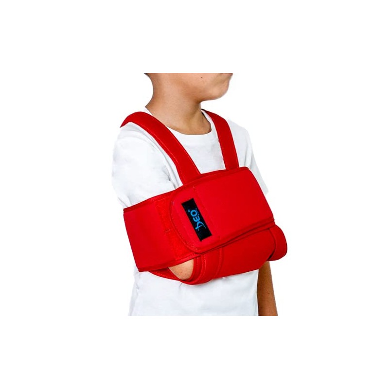 DEOTECH | Inmovilizador de Hombro Infantil (Mediano, Azul)