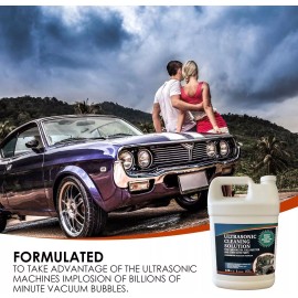 NORTHWEST ENTERPRISES Ultrasonic Cleaner Solution for Carburetors and Engine Par