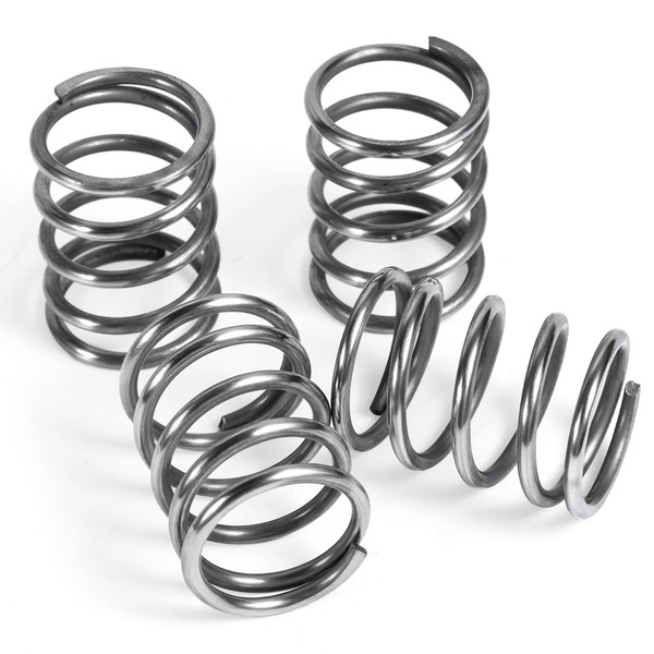 4pcs Remote Control Car Springs, Dark Grey Metal Spring Remote