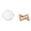 Mini Planet Humidifier LED Moon Lamp Diffuser Rechargeable Planetary USB