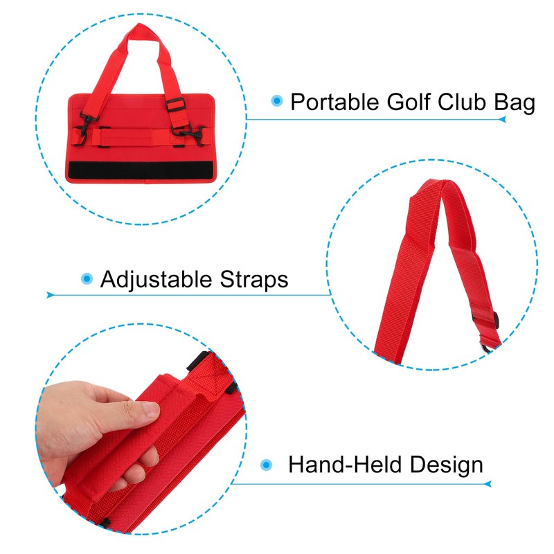 PATIKIL Lightweight Carry Bag, Mini Golf Club Bag with Adjustable