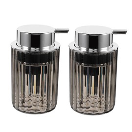 Baluue 2pcs Refillable Foam Pump Bottle Versatile Liquid Soap Dispenser for Kitchen and Bathroom Compact Design for Hand Soap Shampoo