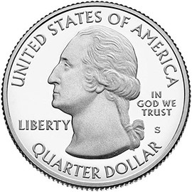 Strong PK US Quarter Dollar Magic Trick Coin / 25 Cent PK Coin Magic Trick