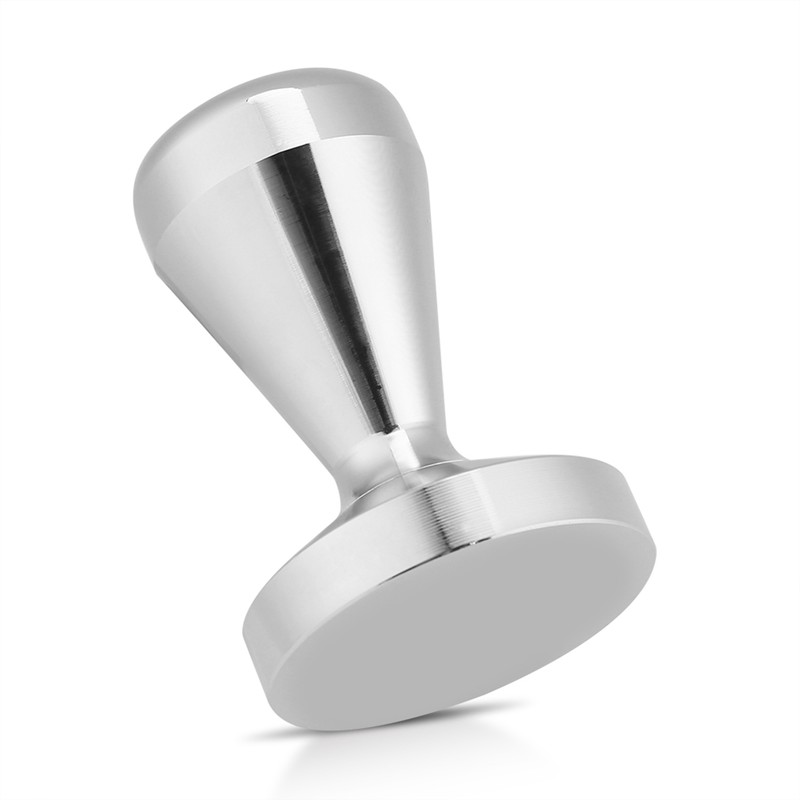 57.5mm/49mm Stainless Steel Coffee Tamper Flat Base Espresso Beans Press