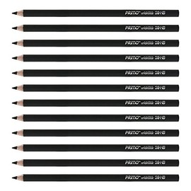Primo Euro Blend HB Charcoal Pencils, Box of Twelve Hard (59-HB)