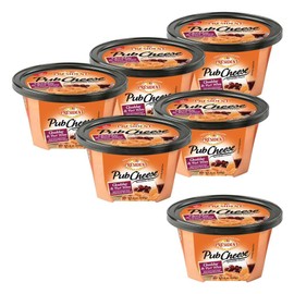President Pub Cheese Cheddar and Port Wine, 8OZ, 6 Pack