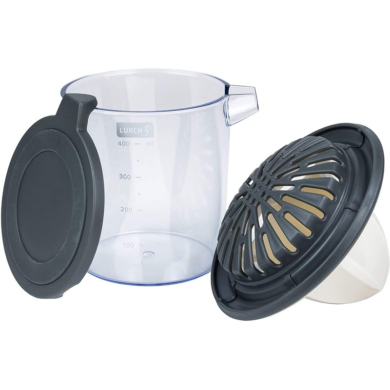 Lurch Citrus Juicer, Grey/White, 20 x 15 x 10 cm