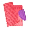 Collory Mini Knochen (2cm) Silikon Backform und Teigschaber Set, Backmatte