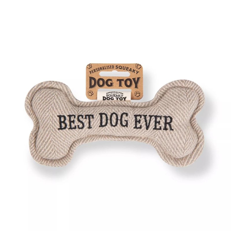 History & Heraldry Squeaky Dog Toy (Best Dog Ever)