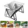 Mipcase Portable Camping Grill Barbecue Rack for Outdoor Bbq Lightweight