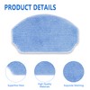 Robot Vacuum Mop Holder Replacement Set with Mop Pads for