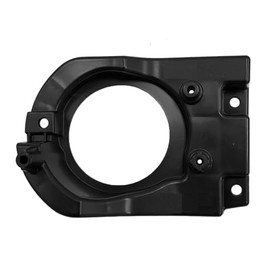 KarParts360 For Toyota Corolla Cross 2022 2023 2024 Fog Light Molding Driver Side | Front | Textured | Black | XLE Model | Replacement For TO1038252 | 814820A110