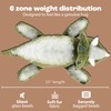 Brease Weighted Stuffed Animal - Green Dinosaur 25", 5 lbs,