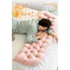 College Dorm Bed Bolster Pillow Long Reading Rectangular Headboard Pillow