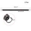TOP-VIGOR 2Pcs Extension Compressed Spring, 1.2mm Wire Dia, 10mm OD,