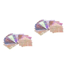 Ipetboom 48 Sheets Nail Art Stencil Home Nail Art Design Kit Reusable for Salon Look