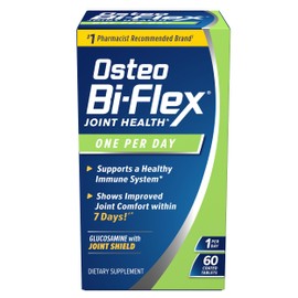Osteo Bi-Flex One Per Day, Glucosamine Joint Health Supplement with Vitamin D, Coated Tablets, 60 Count