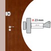 Vachette Cyclop Door Lock Cylinder - Interior Button Opening, External