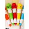 Azrte Ballpoint Pen, Fun, Retractable Capsule, Cute Facial Expressions, Facial,