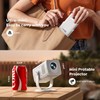 TOPTRO Mini Projector 1080P 4K Supported【Android 13 & Short Throw】