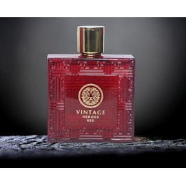 Vintage Heroes Red Eau de Toilette, Natural Spray Cologne for Men, 3.4 fl oz