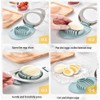 Egg Slicer Stainless Steel Wire Egg Slicer Multifunctional Egg Cutter