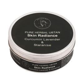 AATMANA Ayurvedic Herbal Ubtan Face Mask with Curcumin Lavender & Stanarise for Skin Radiance & Glow Skin Brightening Mask - Tan Remover, Beauty Face Powder - 100 gm