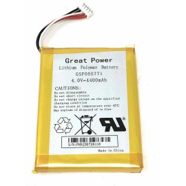 Battery Great Power Lithium polymer Battery 4.0v 4400mAh GSP055771
